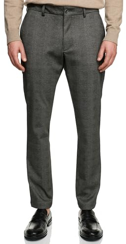 JEFF Herren JFLuca Stilvolle Anzughose Stretch-Chinohose mit 4 Taschen | Elegante Herrenhose mit Stretch und hoher Bewegungsfreiheit, Anzughose, Stoffhose, Businesshose, Freizeithose für Männer