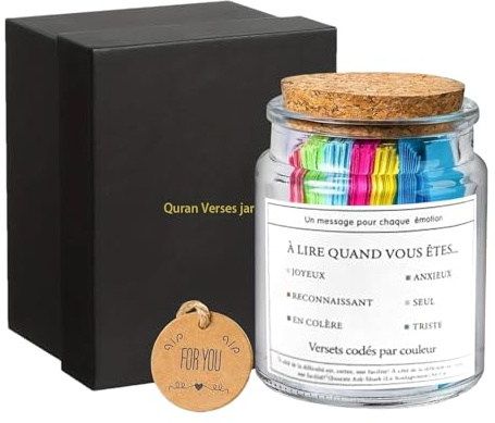 Raypontia Glas Bibelverse, Bibel Verse Jar, Bibelsprüche Im Glas, Bibel Tabs Verse Jar, New Uplifting Glass Scripture Prayer Jar, Koran Gebetsflasche Für, Freundin, Familie, Mutter