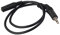 CIYODO Audio Cable Extension Cable Headphone Extension Cable Audio Extender Aux Cable Extender Braided Speaker Cable Speaker Wire Extensions Guitar Aux Cord Adapter Black