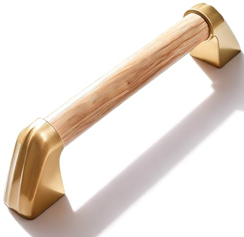GBKDQQ Haltegriffe Für Senioren, 30cm Handlauf Holzoptik, Haltegriff Dusche, Edelstahl Rutschfreier Haltegriff, Badewannengriff Aufstehhilfe Duschgriff für WC, Badezimmer, Küche, Treppen