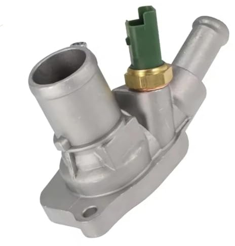 Alojamiento Del Termostato Para Fiat Para 500 2007- Para Skoda Para Lancia Para Ford Carcasa Del Termostato Del Motor Con Sello Refrigerante Del Motor 55202371