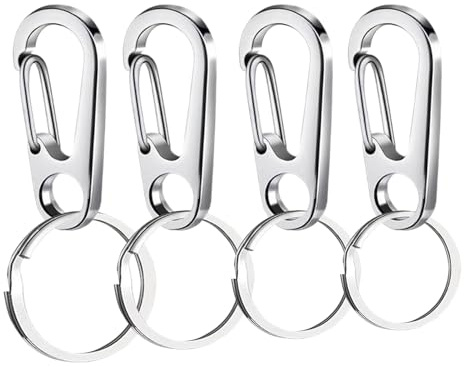 Porte-Carte Pour | 4 attaches rapides pour collier d'animal,Accessoire de Fixation pour Localisation Animaux - Pour promenades randonnées et sorties