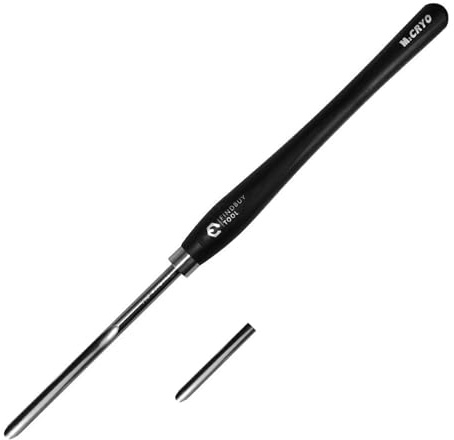 FindBuyTool Wood Turning Tool for Lathe, 3/8 Full Size Spindle Lathe Tool Chisel for Woodturning, M2 HSS Wood Lathe Spindle Turning Tools for Woodworking DIY Enthusiasts (1 PC)