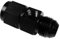 Kraftstoffdruckprüfer Take Off 8AN Stecker auf Buchse 8 AN mit 1/8 NPT Gauge Port Schlauchleitung Adapter Fitting Aluminium schwarz eloxiert