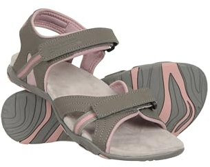 Mountain Warehouse Oia Womens Lightweight Sandals | Lightweight & Durable Ladies Footwear for Comfort & Soft Cushioning, Easy Hook & Loop Fastening to Secure, For Beach & Summer
