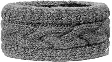 GIESSWEIN Headband Stirnberg - Warmes Merino Damen Stirnband, Winter Strick Haarband, Ohrenwärmer Frauen, Breites Kopfband mit Fleece Innenfutter