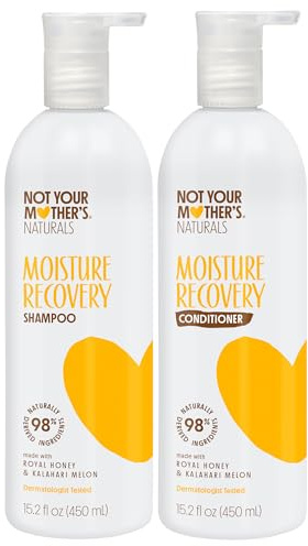 Not Your Mother's Naturals Repair & Nourish Shampoo und Conditioner (2er-Pack) – 450 ml – Royal Honey & Kalahari Desert Melone – Rejuvenate Damaged Hair
