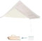 DANCHEL OUTDOOR 4-Jahreszeiten-Zelt-Regenschutz, PU5000 mm, wasserdicht, Jurtenzeltplane, Oxford-Nylon, Glamping-Zubehör, Beige (6 m)