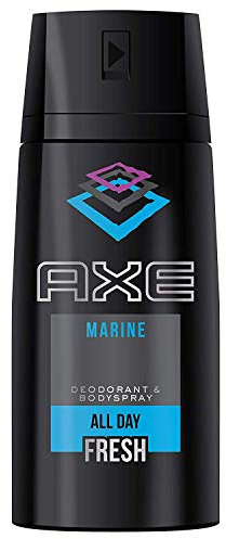 6 x AXE Marine Deodorant Bodyspray All Day fresh je 150ml Deospray for men