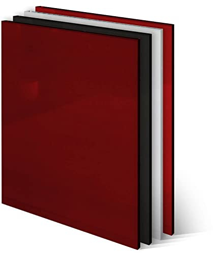 KLEMP Frontblende Geschirrspüler - Geschirrspülerfront Nach Maß - New Burgundy - Geschirrspülerblende Vollintegriert