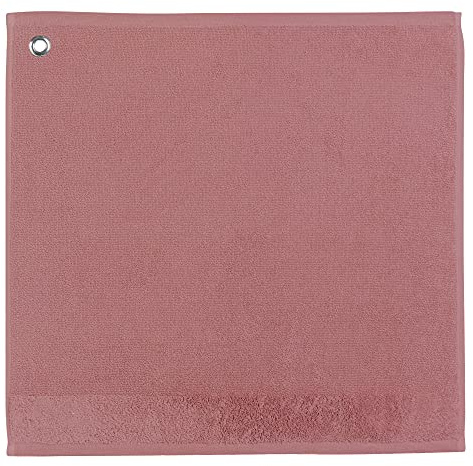 Handtuch mit Öse Curl 50 X 50 rosenholz 50 x 50 cm Winkler