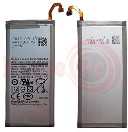 HOUSEPC Batteria Compatibile per Samsung Galaxy J6 2018 J600 A6 A600 EB-BJ800ABE 3000 mAh