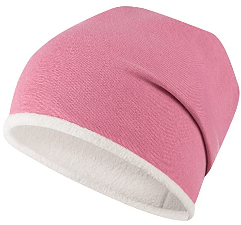 Smarilla Wintermütze Mädchen Kindermütze Beanie Fleece gefüttert