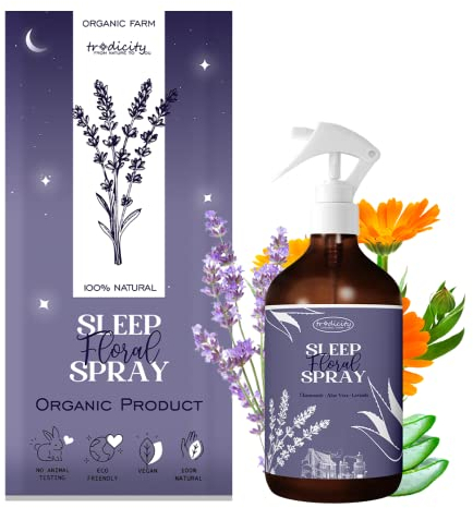 Sleep Pillow Spray Relajante Bruma Almohada para Dormir Mejor 100ml | Aceites esenciales Lavanda (Relajante), Aloe Vera (Oxigenante) y Camomila (Calmante) Dulces Sueños