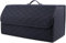 Auto Kofferraum Leder Organizer Box, für Audi A1 A3 A4 A5 A6 A7 A8 S3 S4 S5 S6 S7 S8 RS3 RS4 RS5 RS6 RS7, Kofferraum Storage Box Wasserdicht Leder Faltbare Aufbewahrung Zubehör,A/Black
