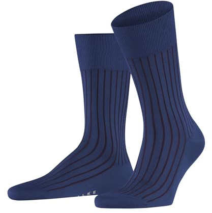 FALKE Herren Shadow Socken Baumwolle atmungsaktiv | Zweifarbeneffekt durch Rippstruktur