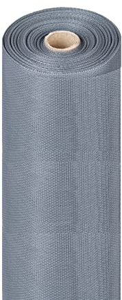 10 Meter Fliegengitter Grau 150cm Breite | Maschenweite 1x1mm | Perfekt als stabiles, langlebiges Fliegengitter Insektenschutzgitter oder als Gewebe für Modellbau