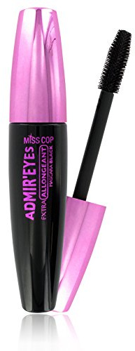 MISS COP - Admir'eyes Mascara – Farbe 01 Schwarz – erhöht & verlängert die Länge der Wimpern – 2,8 ml