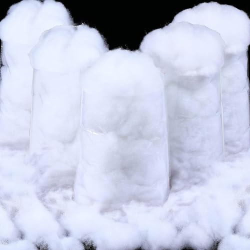 Shappy Neve Finta di Natale Neve Artificiale per Decorazioni Interni Coperta di Neve Morbida Soffice per Decorazioni Invernali Natalizie, Esposizioni del Villaggio, sotto L'Albero di Natale (2000 g)