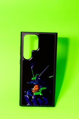 Anime Phone Cases - Kanji Eva 01 Phone Cases Compatible with Samsung Galaxy S23 Ultra Multicolor
