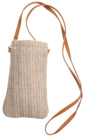 TOGEVAL Gewebte Strohtasche Für Damen Umhängetasche Aus Stroh