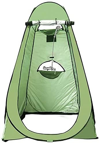 Shower Changing Tent Privacy Travel Tent Pop-Up Tents Portable Privacy Tent Portable Privacy Shower Curtain for Beach Camp Mountaineering Outdoor Hiking Fishing or Car Camping beach tent(Grün,Large)