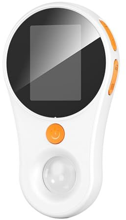 Hand-Digitalmikroskop, 500-fache Vergrößerung, 2 MP, 1920 X 1080 P, HD-Foto-Video-Mikroskop, Makro, Tragbare Handlupe mit Integrierten LEDs, Anschluss an PC (White)