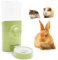 Xinlie 600ml Hängend Haustier Wasserspender Automatischer Wasserspender Kaninchen Nagertränke Hamster Trinkflasche Kaninchentrinker Futterautomat für Meerschweinchen/Chinchilla/Hamster Nagertränke
