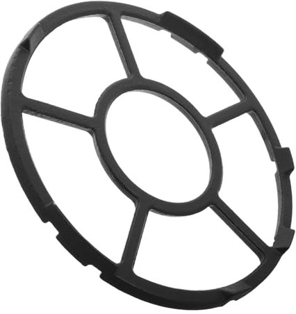 HOLIDYOYO Heavy-Duty Wok- Gusseisen Für Gasherde Rutschfester Kochuntersetzer Für Pfannen Und Töpfe Installieren Hitzebeständig Platzsparend Vielseitig Einsetzbar Küche