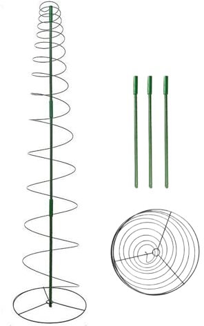 Enrejado para plantas trepadoras para uso al aire libre | Ayuda para plantas trepadoras para enredaderas | Pirámide de enredaderas resistente a la intemperie para plantas de interior como hiedra y