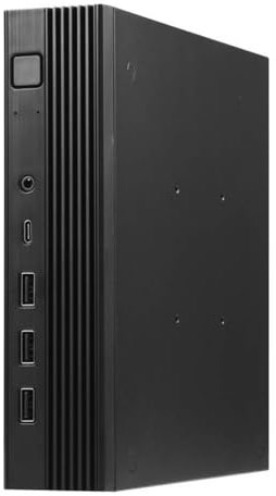 Whltzf TX06 Thin Small ITX Chassis Thin Small ITX Case For Streamlined Desktops Back Mount And Office Space Saving PC Chassis