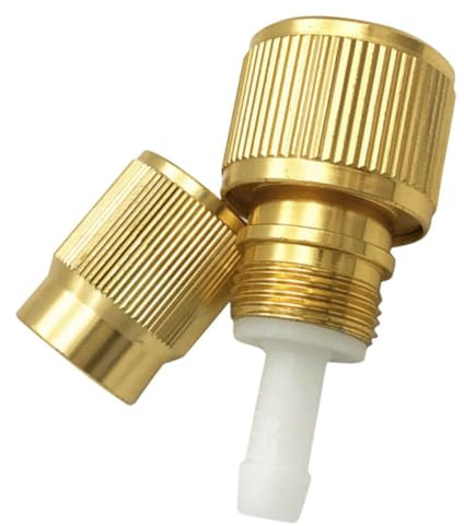 TOYANDONA Raccords pour Tuyau Arrosage Connecteur à Dégagement Rapide pour Nettoyage et Jardinage Installation sans Outil Compatible avec Nettoyeurs Haute Pression