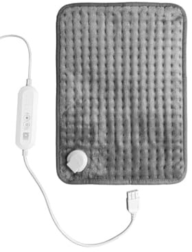 PIFCO Electric Heat Pad 4 Heat Settings Auto Shut-Off Grey