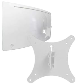 Wandhalterungsadapter, kompatibel mit Samsung, 34 Zoll CF791 CJ791 Armhalterung LC34J791WTR LC34J791WTUXEN LC34J791 Curved Monitor WTXNZA(White)