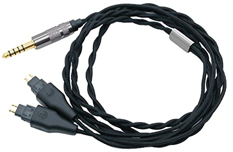 Pomoflexi Kopfhörer 4,4 Mm Symmetrisches Kabel DIY Kabel für Hd580 Hd600 Hd650 Hd660S Kopfhörer Upgrade Kabel