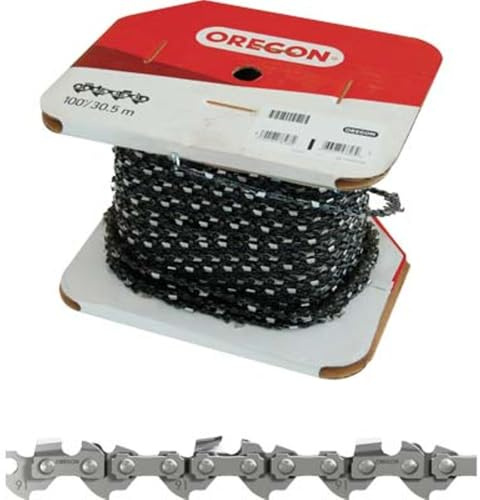1 PZ CATENA X MOTOSEGA ROTOLO 3/8R OREGON 1637X1,3 MT 30,5 91P100R