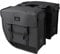 FastRider Hybrid Doppelte Fahrradtasche für Gepäckträger, 26L Seitentasche Fahrrad, Gepäckträgertasche Wasserabweisend, Reflektierend, Einfache Montage, Recyceltes Polyester - Grau