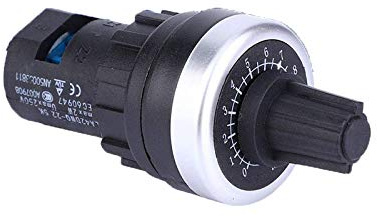 1 x Potentiometer zur Montage an der Platte, VSD/VFD, Drehpotentiometer, 5 K.
