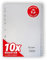 Conipa® - 10er Set 1-31 Register für Ordner DIN A4 (MADE IN GERMANY) - Ordner-Registerblätter & Trennblätter mit Zahlen (nummeriert) Kunststoff (PP) - Trennregister Akten, Ringbücher & Hefter (Grau)