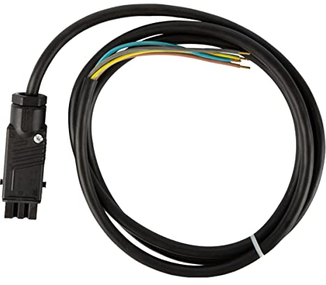 Schellenberg 17142 Raffstorestecker 1,5 m, STAK3 Stecker mit 4-adrigem Kabel für aussen Jalousien, verbindet den Raffstore Motor Plus mit einem Bedienelement
