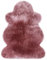 Heitmann Felle Wollschaf Lammfell mauve