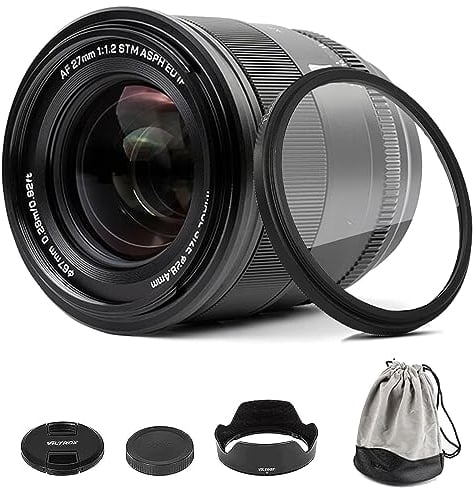 VILTROX 27mm f/1.2 F1.2 Pro XF Mount APS-C Portrait Autofocus Lens for Fujifilm Fuji X-Mount Cameras X-T30 X-T3 X-PRO3 X-T200 X-E4 X-E3 XH2S XH2 XT5 XT4 XT3 XS20 XT30 II XT200