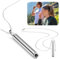 SPERMUOY Stressabbau Halskette,Angstlinderung Halskette,Achtsam Atem Halskette Stress Relief Mindful Breathing Halskette，Stressabbau Atmung Kette für Herren Damen Meditation Entspannung-Stahl