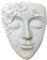 Unique Head Planter for Wall Decor,Face Planter Pot for Indoor Outdoor Decor,Resin Facial Flower Pot with Drainage and Flower Craft for Garden Yart Art Decor(White)