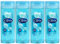 Carex Shower Gel Original 500ml Pack of 4 Soap FREE All Skin Care Daily Body Bath Wash Fresh Fragrance Family Size Cleans Cares Protects with Welari Thank You Card | (4pack) (2000g)
