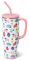 Swig Life - Mega taza de 30 onzas, vaso de 30 onzas con asa y popote, vasos aislados grandes, taza de viaje apta para portavasos, vaso de acero inoxidable de 30 onzas, botella de agua aislada