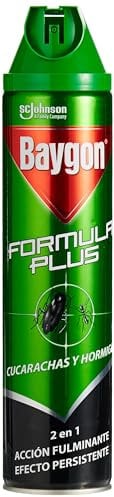 Baygon – Formula Plus cafards et fourmis, 600 ml – [Pack de 2]