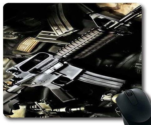 YENDOSTEEN Komfortable Mauspad, Pistole Scoper, Tapete Pistole, Mauspad mit genähten Kanten