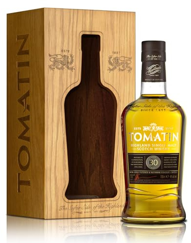 Tomatin 30 Years Old Highland Single Malt Scotch Whisky 46% Vol. 0,7l in Holzkiste