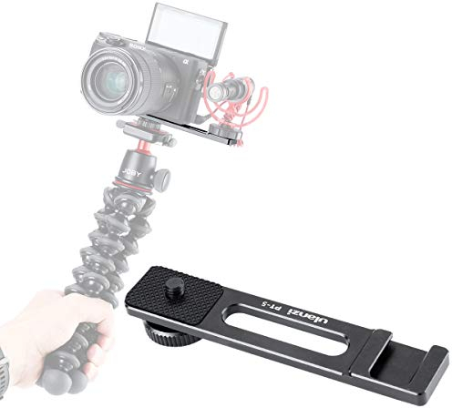 Soporte de la cámara ULANZI PT-5 Vlog para Sony A6400 Extensión de placa de filmación Video de Selfie Transmisión en vivo Vlogging, Accesorios para cámaras Vlog